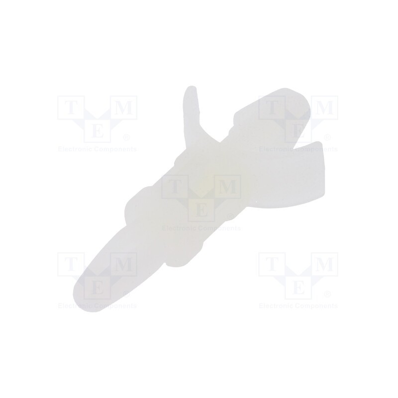 50 pcs : 8G813V40363 - PCB distance, polyamide, L: 9.5mm, snap fastener, natural