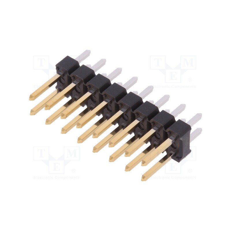 10 pcs : 77313-818-16LF - Pin header, pin strips, BERGSTIK, male, PIN: 16, straight, 2.54mm