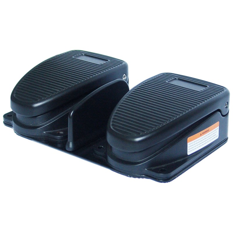 1 pcs - RS PRO Medium Duty Momentary Foot Switch - Die Cast Zinc Case Material, SP-CO, 20 A Contact Current, 125V Contact