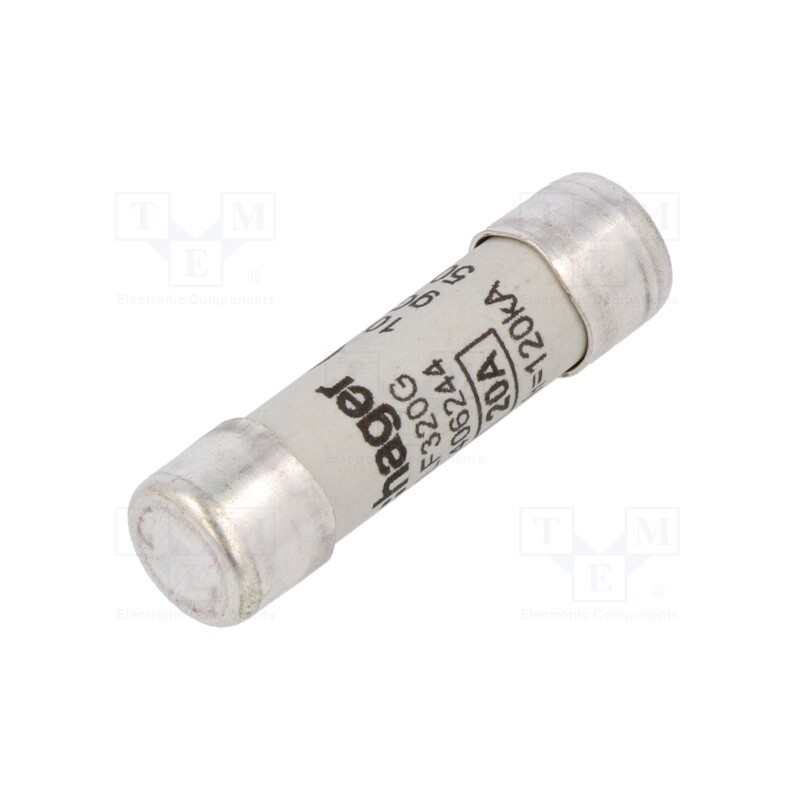 10 pcs : LF320G - Fuse: fuse, gG,time-lag, 20A, 500VAC, cylindrical,industrial