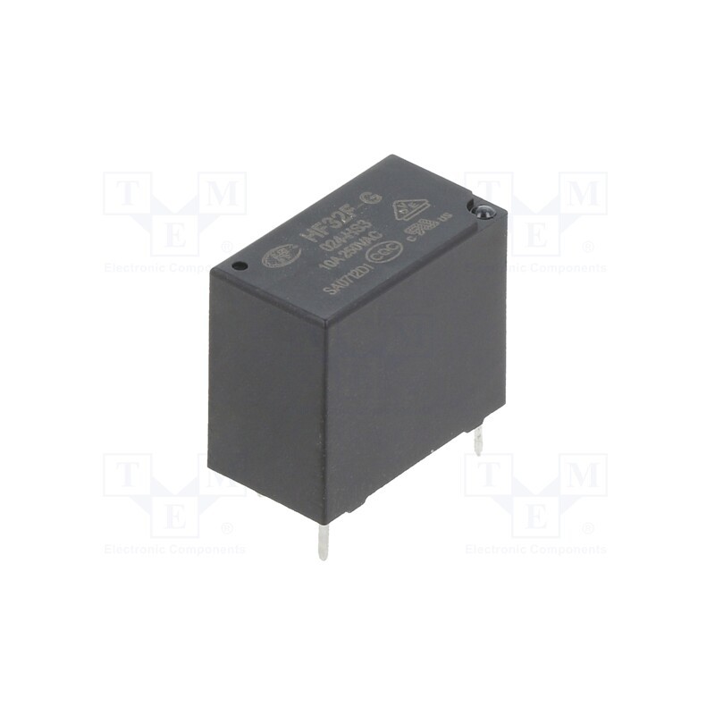 10 pcs : HF32F-G/024-HS3 - Relay: electromagnetic, SPST-NO, Ucoil: 24VDC, 10A, 10A/250VAC