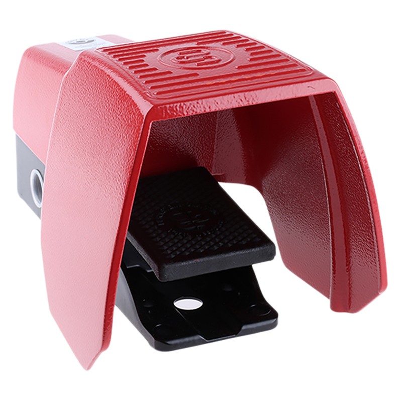 1 pcs - Bernstein AG Foot Switch Momentary Foot Switch - Aluminium Case Material, 2NO/2NC