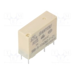 10 pcs : SRB-S-124DM2-C1 - Relay: electromagnetic, SPST-NO, Icontacts max: 5A, 5A/277VAC