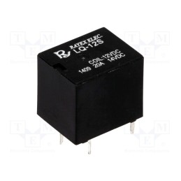 10 pcs : LQ-12S - Relay: electromagnetic, SPDT, Ucoil: 12VDC, 20A, automotive, PCB