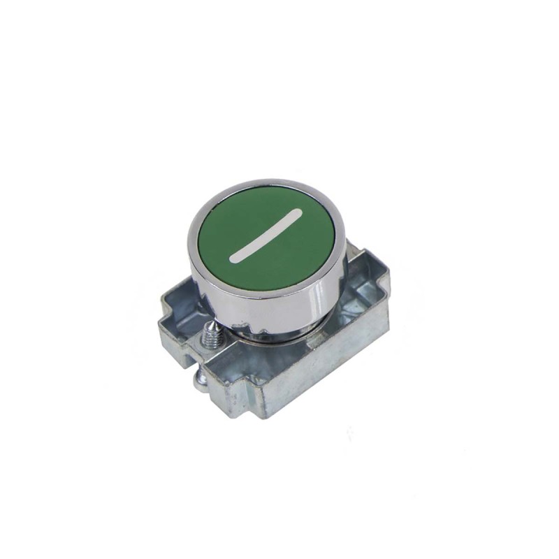 1 pcs - RS PRO Green Momentary Push Button Head, 22mm Cutout, IP65
