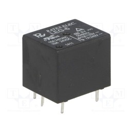10 pcs : LEG-6 - Relay: electromagnetic, SPDT, Ucoil: 6VDC, Icontacts max: 10A, PCB