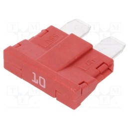 10 pcs : ANR58-UL-10A - Fuse: fuse, 10A, 250VAC, 58VDC, automotive, 19mm, UNIVAL