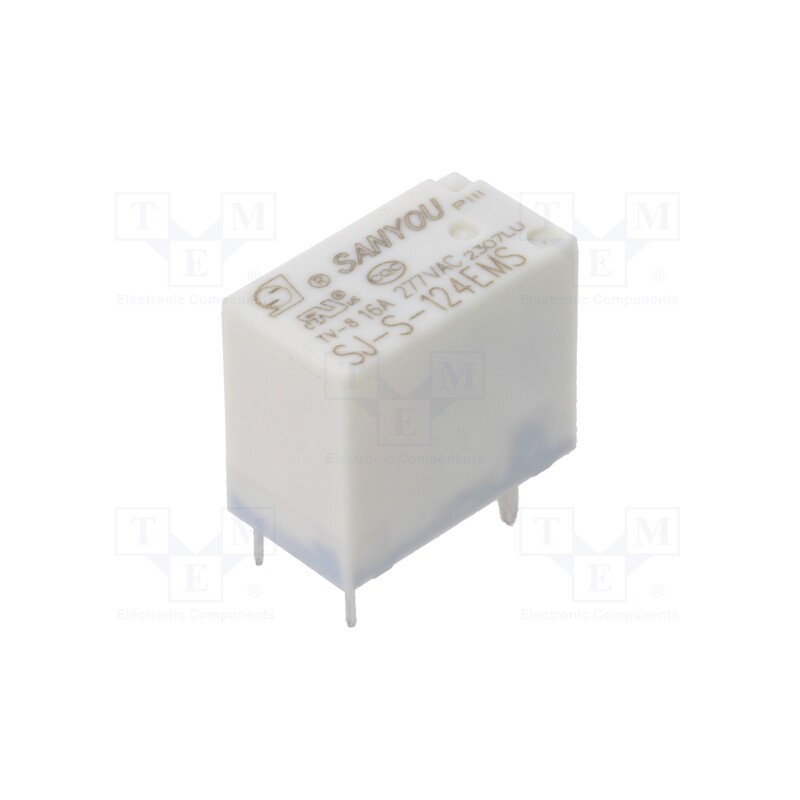 10 pcs : SJ-S-124EMS - Relay: electromagnetic, SPST-NO, Ucoil: 24VDC, Icontacts max: 16A