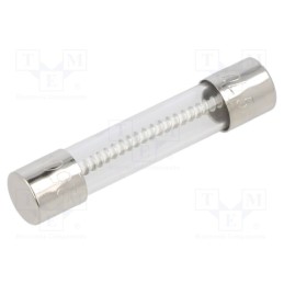 10 pcs : BK-MDL-5-R - Fuse: fuse, time-lag, 5A, 250VAC, cylindrical,glass, 6.3x32mm, MDL