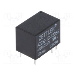 10 pcs : AZ952-1C-12DSE - Relay: electromagnetic, SPDT, Ucoil: 12VDC, 1A, 1A/125VAC, 1A/30VDC