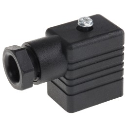 1 pcs - Hirschmann GMN 2P+E DIN 43650 B, Female Solenoid Valve Connector, 250 V ac/dc Voltage