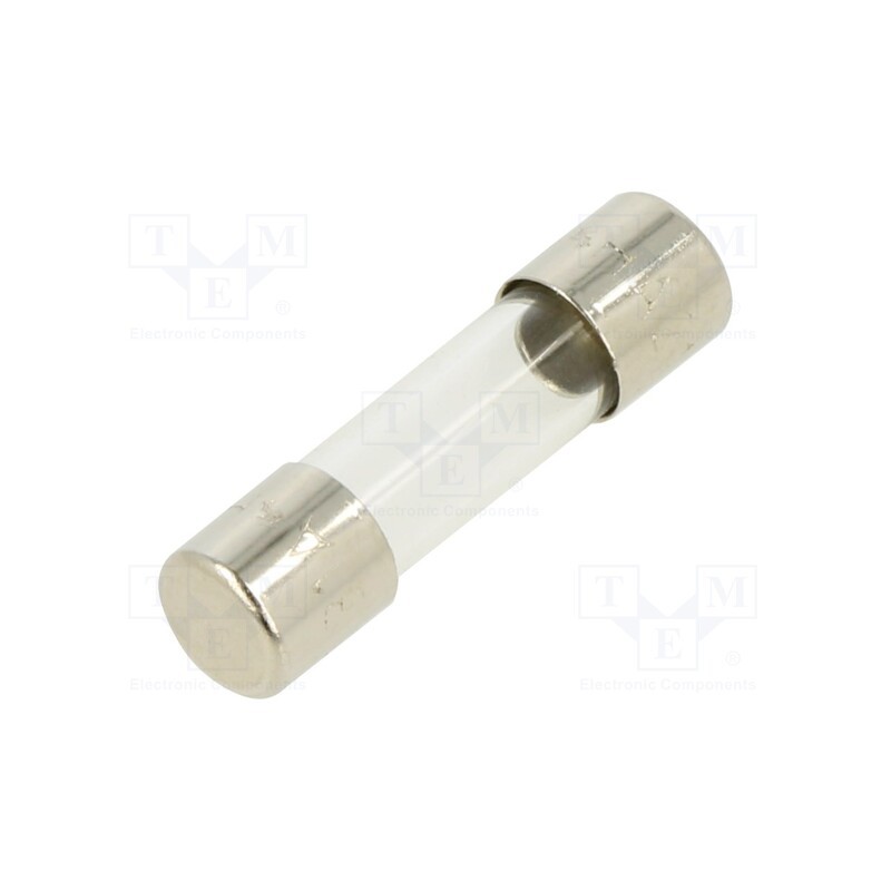 10 pcs : 7010.326 - Fuse: fuse, quick blow, 310mA, 220VAC, cylindrical,glass, 5x20mm