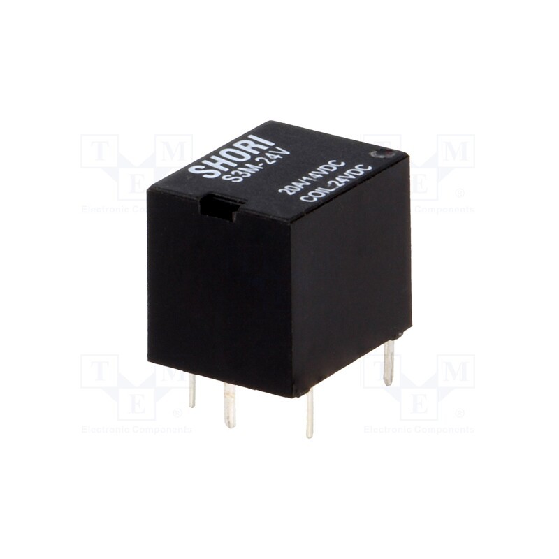 10 pcs : S3M-24-1C - Relay: electromagnetic, SPDT, Ucoil: 24VDC, Icontacts max: 20A