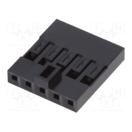 10 pcs : 78211-005LF - Plug, pin strips, male/female, Mini-PV™, 2.54mm, PIN: 5, for cable