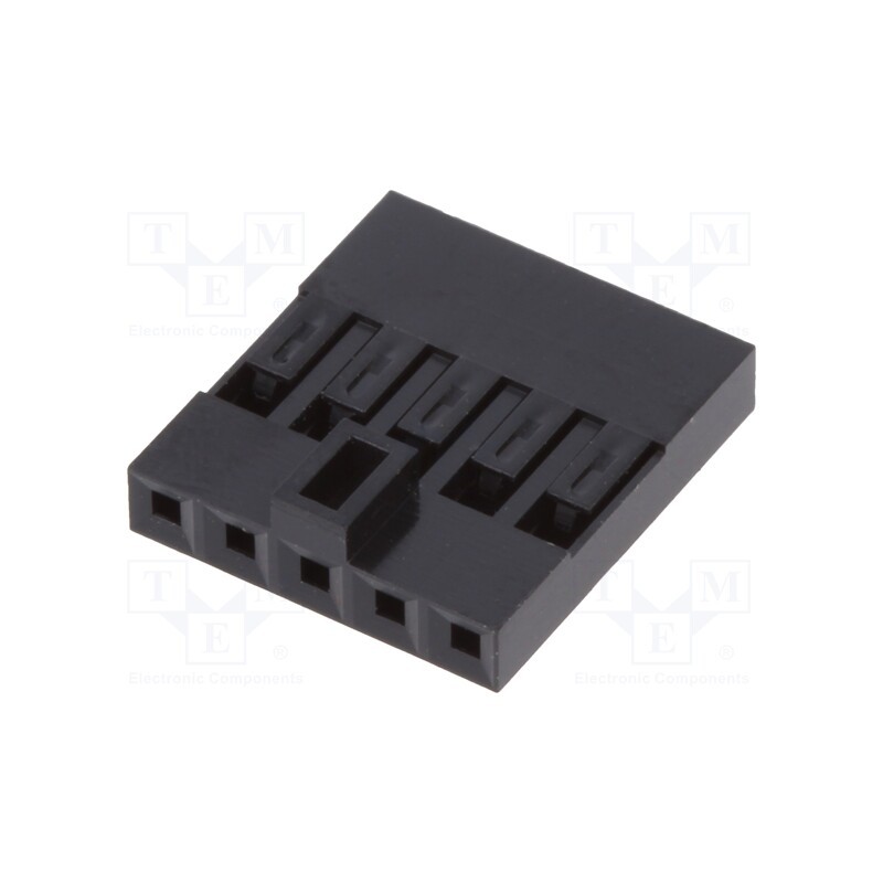 10 pcs : 78211-005LF - Plug, pin strips, male/female, Mini-PV™, 2.54mm, PIN: 5, for cable