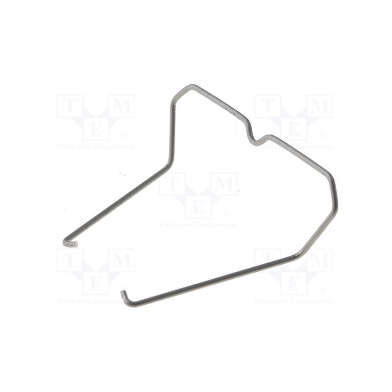 20 pcs : 0-1393162-1 - Fastening clip, Series: PT, metal, 29mm