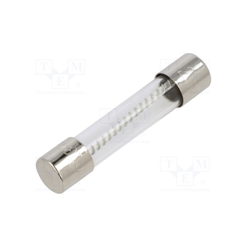 10 pcs : BK-MDL-3-2-10-R - Fuse: fuse, time-lag, 3.2A, 250VAC, cylindrical,glass, 6.3x32mm