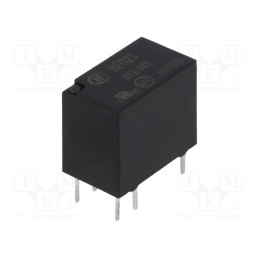 10 pcs : HFD23/012-1ZS - Relay: electromagnetic, SPDT, Ucoil: 12VDC, 2A, 0.5A/125VAC, PCB