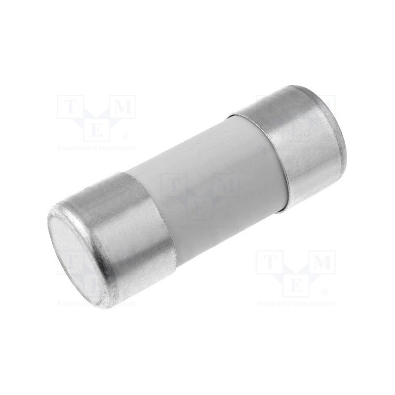 10 pcs : 442025 - Fuse: fuse, aM, 25A, 690VAC, ceramic,cylindrical,industrial