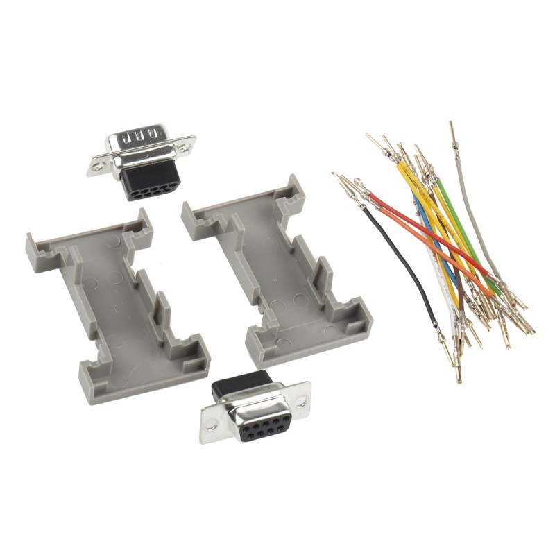 1 pcs - RS PRO D Sub Adapter Male 9 Way D-Sub to Female 9 Way D-Sub