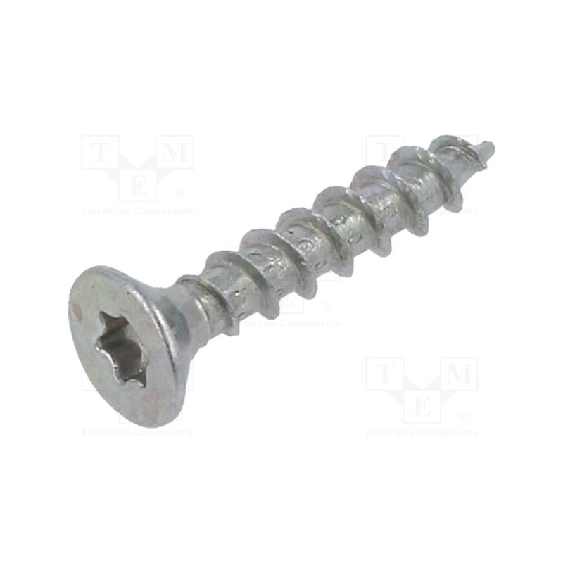 500 pcs : 3336897 - Screw, for wood, 3x16, Head: countersunk, Torx®, TX10, WIROX®, SPAX®