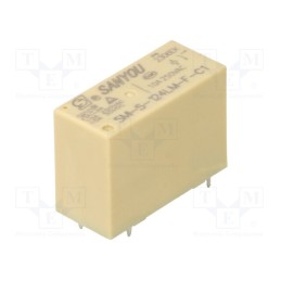 10 pcs : SMI-S-124LM-C1 - Relay: electromagnetic, SPST-NO, Ucoil: 24VDC, Icontacts max: 12A