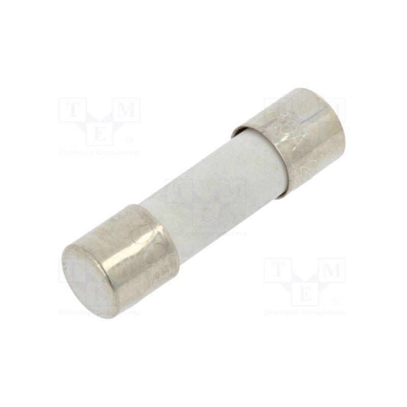 10 pcs : TCC-1.6A - Fuse: fuse, time-lag, 1.6A, 250VAC, ceramic, 5x20mm, brass, bulk
