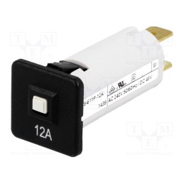 10 pcs : 4404.0005 - Circuit breaker, 240VAC, 48VDC, 12A, SPST, Poles: 1, Ø16mm, 1.5kV