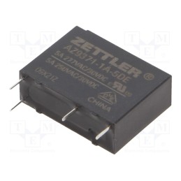 10 pcs : AZ9371-1A-5D - Relay: electromagnetic, SPST-NO, Ucoil: 5VDC, 5A, 5A/277VAC, PCB