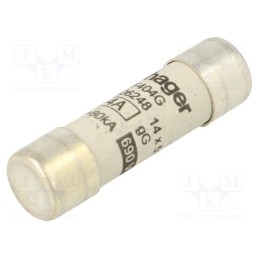 10 pcs : LF404G - Fuse: fuse, gG, 4A, 690VAC, cylindrical,industrial, 14x51mm