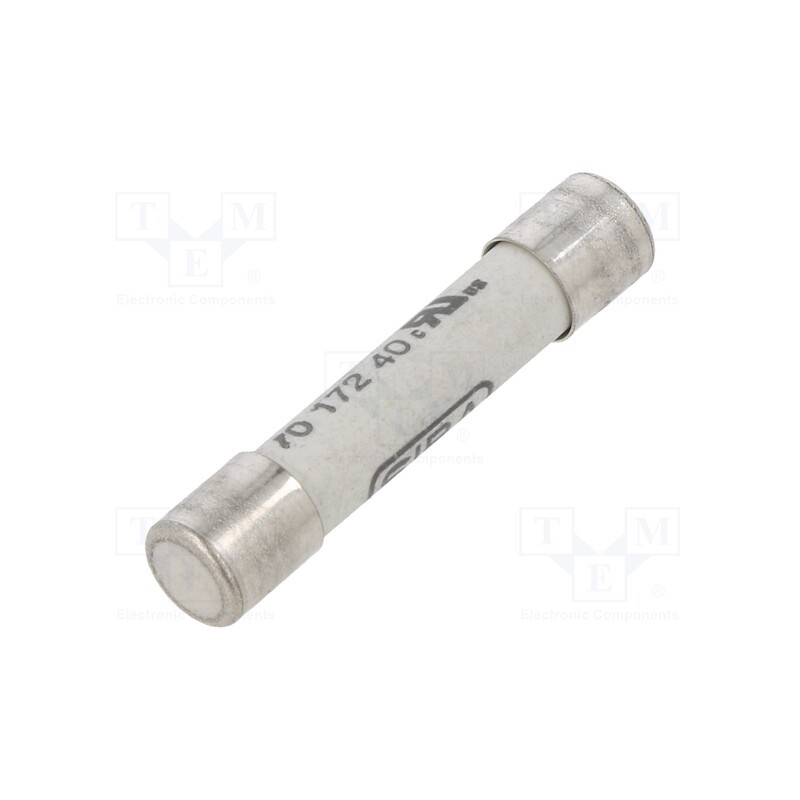 10 pcs : 7017240.1 - Fuse: fuse, ultra rapid, 1A, 1kVAC, ceramic,cylindrical, 6.3x32mm