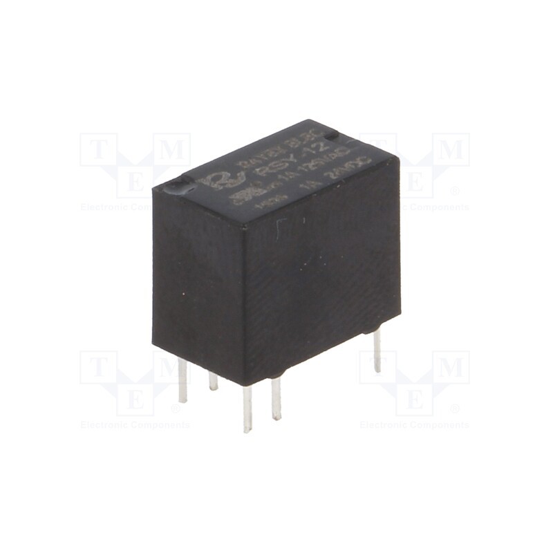 10 pcs : RSY-12 - Relay: electromagnetic, SPDT, Ucoil: 12VDC, Icontacts max: 1A, PCB