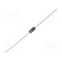 10 pcs : 1N4007 - Diode: rectifying, THT, 1kV, 1A, , Ifsm: 30A, DO41, Ufmax: 1V