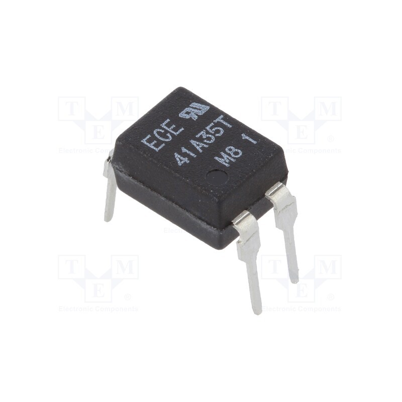 10 pcs : EPR211A354001EZ - Relay: solid state, Icntrl max: 50mA, 100mA, max.350VAC, 50Ω, DIP4