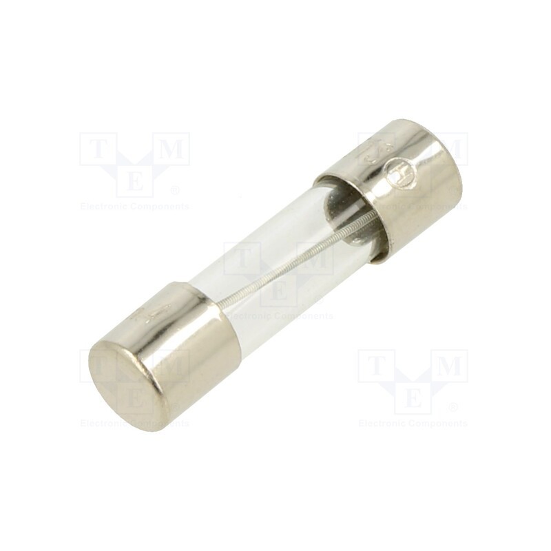 20 pcs : TSC-300MA - Fuse: fuse, time-lag, 300mA, 250VAC, glass, 5x20mm, brass, TSC, bulk