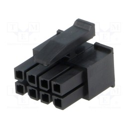 10 pcs : 794617-8 - Plug, wire-board, female, Micro MATE-N-LOK, 3mm, PIN: 8, for cable