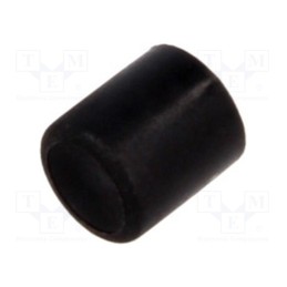 10 pcs : 1840.0031 - Button, round, black, 1446,1840,1845,1852