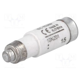 10 pcs : 10NZ01 - Fuse: fuse, gG,gL,time-lag, 10A, 400VAC, 250VDC, D01