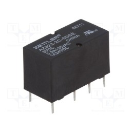 10 pcs : AZ822-2C-5DSE - Relay: electromagnetic, DPDT, Ucoil: 5VDC, 2A, 0.5A/120VAC, PCB