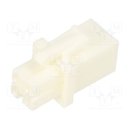 10 pcs : 794805-1 - Plug, wire-wire, female, Mini Universal MATE-N-LOK, 4.14mm, PIN: 4