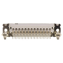 1 pcs - TE Connectivity Amplimite HD-20 25 Way Right Angle Through Hole D-sub Connector Plug, 2.76mm Pitch, with 4-40 UNC