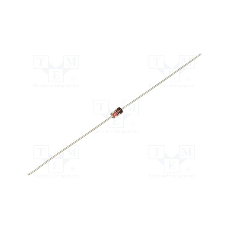 50 pcs : ZPD15B - Diode: Zener, 0.5W, 15V, 27mA, , DO35, single diode