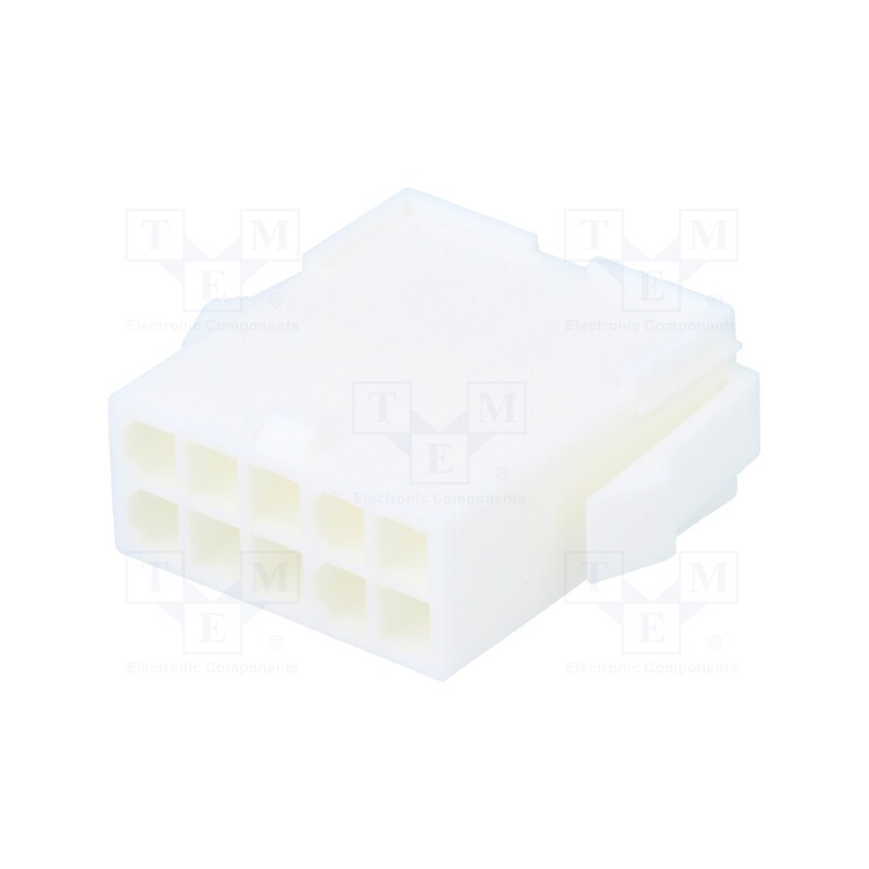 10 pcs : 794942-1 - Plug, wire-wire, male, Mini Universal MATE-N-LOK, 4.14mm, PIN: 10