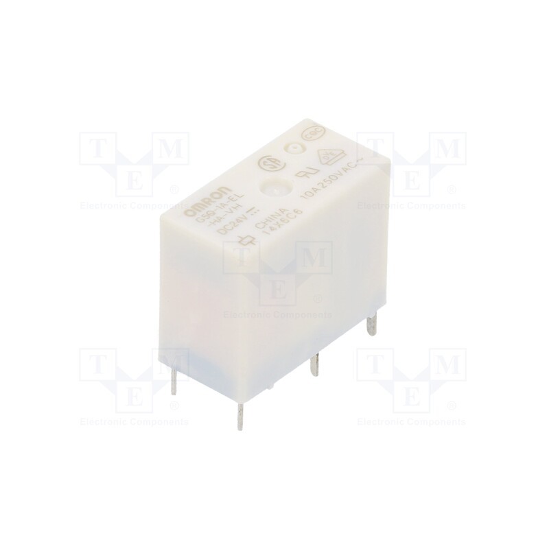 10 pcs : G5Q-1A-EL-HA-VH DC24 - Relay: electromagnetic, SPST-NO, Ucoil: 24VDC, Icontacts max: 5A