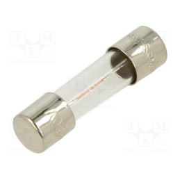 10 pcs : BK-S506-50-R - Fuse: fuse, time-lag, 50mA, 250VAC, cylindrical,glass, 5x20mm, S506