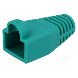 10 pcs : 795-601304 - RJ45 plug boot, 6mm, green