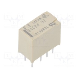 10 pcs : FTR-B4CB4.5Z - Relay: electromagnetic, DPDT, Ucoil: 4.5VDC, 2A, 0.3A/125VAC, THT