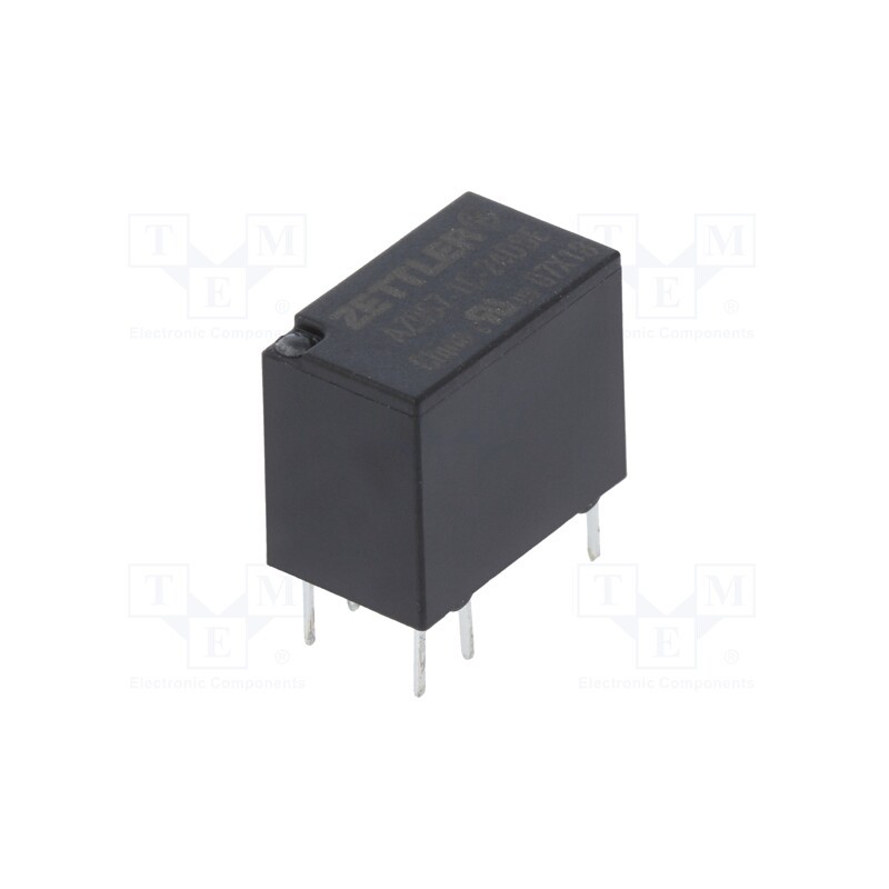 10 pcs : AZ957-1C-24DSE - Relay: electromagnetic, SPDT, Ucoil: 24VDC, 2A, 0.5A/125VAC, PCB