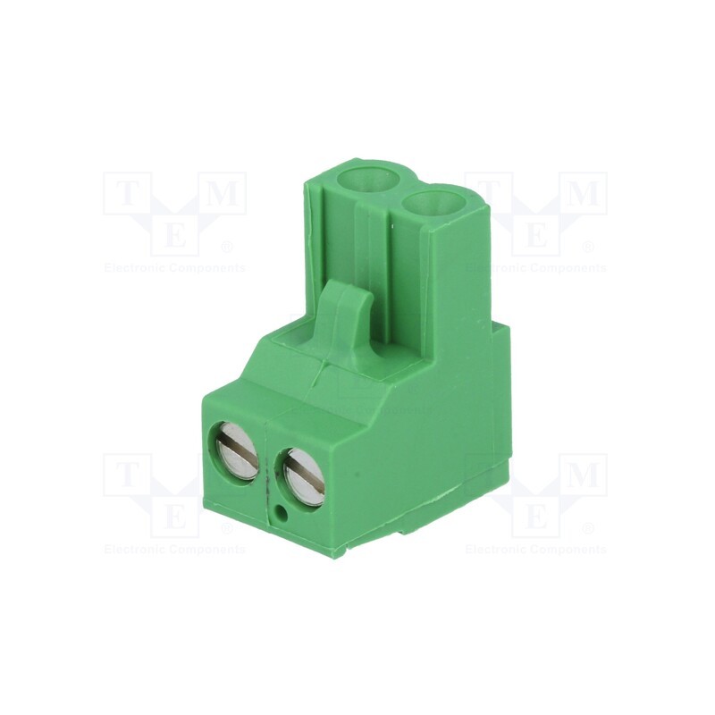 10 pcs : 796634-2 - Pluggable terminal block, 5.08mm, ways: 2, straight, plug, female