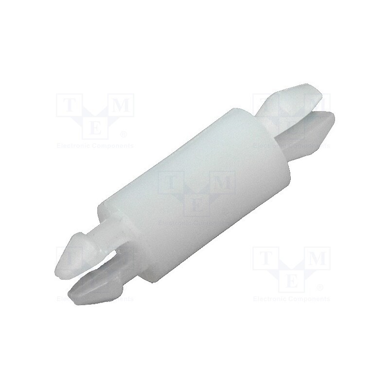 50 pcs : MSPM-5-01 - Assembly stud, polyamide, L: 7.9mm, latch/latch, Ø2: 3.18mm